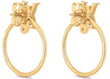 Louis Vuitton LV Initial Eclipse Earrings Gold